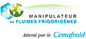 Manipulation des fluides frigorifiques