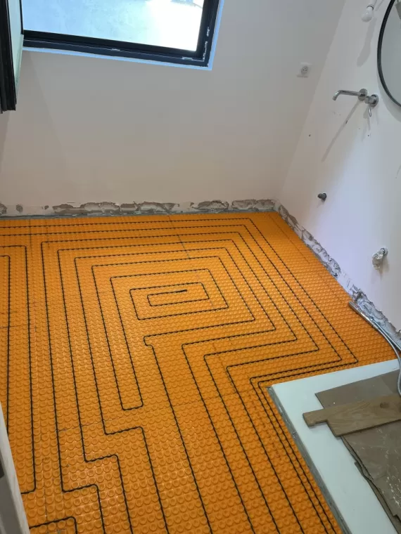Installation plancher chauffant électrique à Léojac, Castelsarrasin, GM Elec