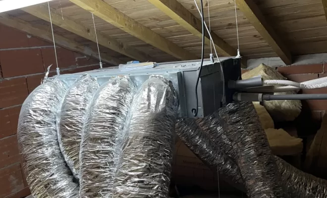 Installation d'un gainable à Castelsarrasin., Castelsarrasin, GM Elec