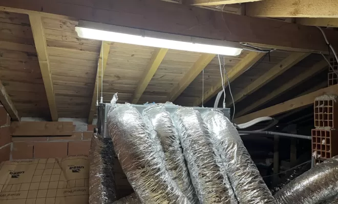 Installation d'un gainable à Castelsarrasin., Castelsarrasin, GM Elec