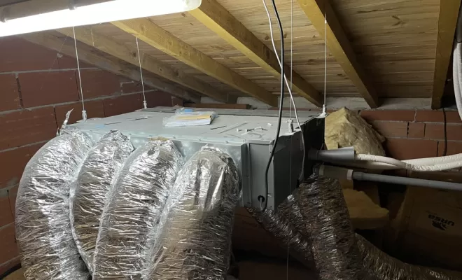 Installation d'un gainable à Castelsarrasin., Castelsarrasin, GM Elec