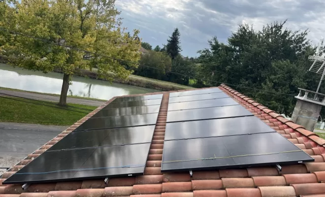 Installation des panneaux photovoltaïques 